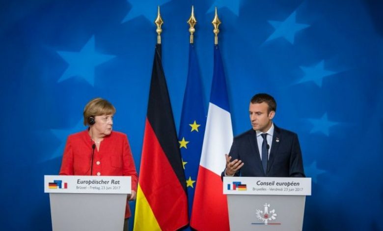Decizie. Franţa şi Germania vor avea o abordare comună în chestiunile europene esențiale 1 macronmerkel.jpg