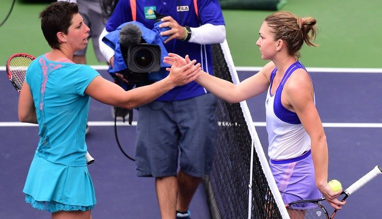 ROLAND GARROS. Ce spune Carla Suarez Navarro despre duelul cu Simona Halep. „Va fi un spectacol frumos pentru public” 1 suarezhalep_2.jpg