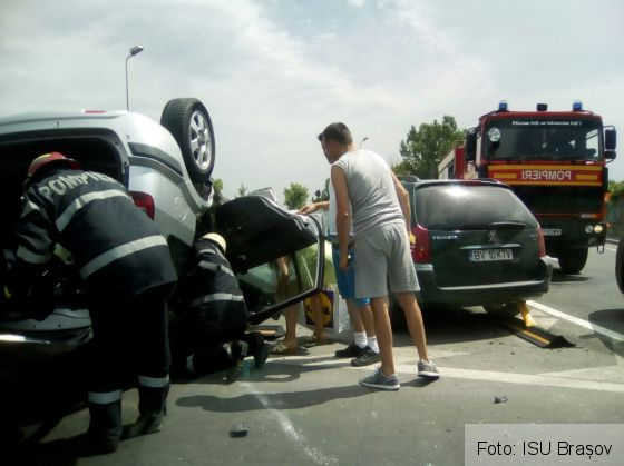 Update. BRAȘOV. Un șofer în vârstă de 75 de ani, vinovat de accidentul de pe Calea Făgărașului 1 IMG-20170701-WA0001_238129.jpg