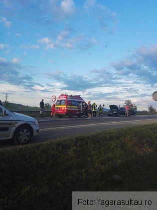 BRAȘOV. Accident în lanț pe DN 1, în zona localității Mândra (FOTO) 1 accident mandra_238822.jpg
