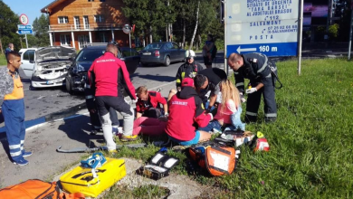 BRAŞOV. Un salvamontist, primul care a acordat ajutor după accidentul din Poiana Braşov 8 accidentsalvamont.jpg