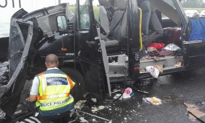 Trei români au murit într-un accident cumplit în Ungaria. Alți șase au fost răniți 1 accidentungaria_3.jpg