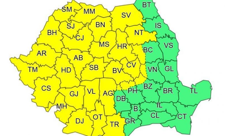 BRAŞOV. Cod galben de ploi şi vijelii! 1 codg.jpg