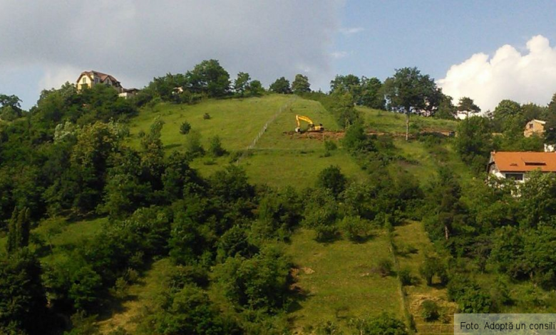 BRAŞOV. Alte săpături pe deal. Cu sau fără autorizaţie de construcţie? 1 deal.jpg