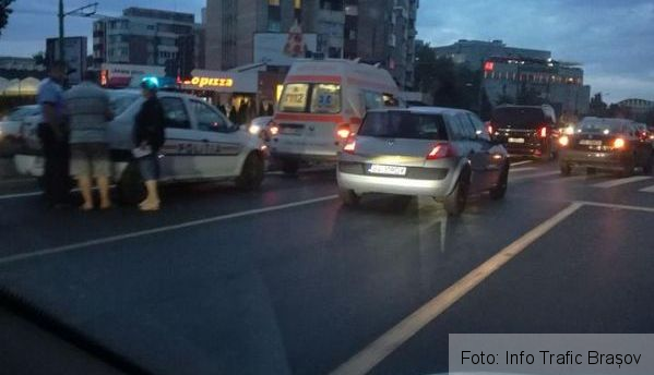Update. BRAȘOV. Pietonul accidentat de mașină pe Bulevardul Gării a refuzat transportul la spital 1 accidentbulevardulgarii.jpg