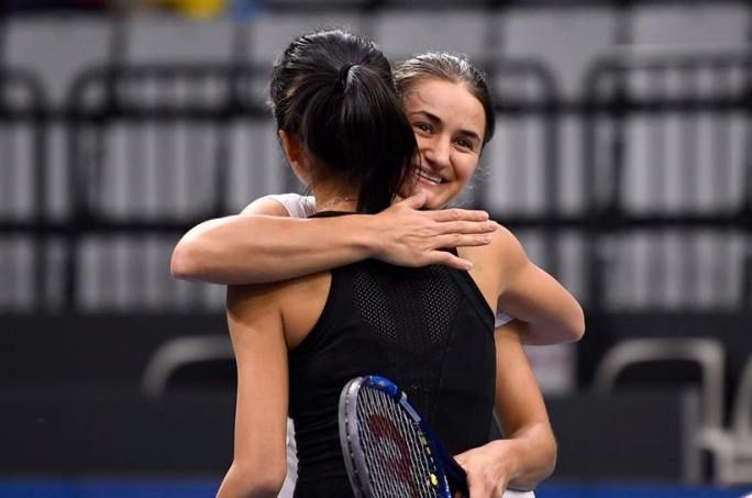 WTA Cincinnati. Niculescu și Hsieh s-au calificat în sferturile probei de dublu 1 niculescu-hsieh.jpg