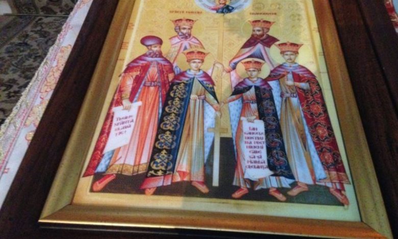 În 16 august sunt pomeniți Sfinții Martiri Brâncoveni 1 sfintiibrancoveni1.jpg