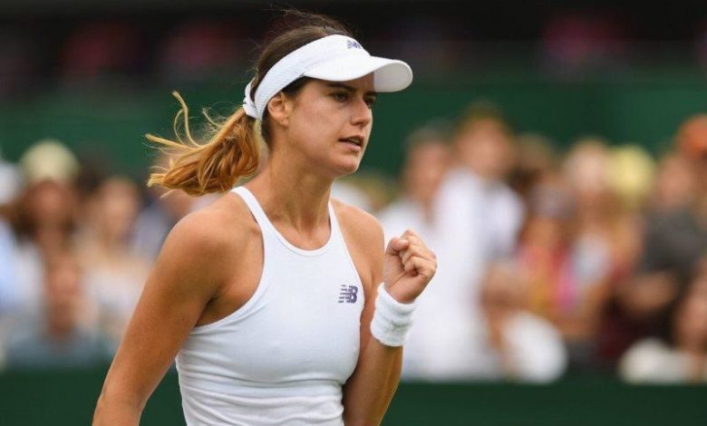 WIMBLEDON. Prima surpriză. Sorana Cârstea a eliminat-o pe Magdalena Rybarikova 1 sorana_17.jpg