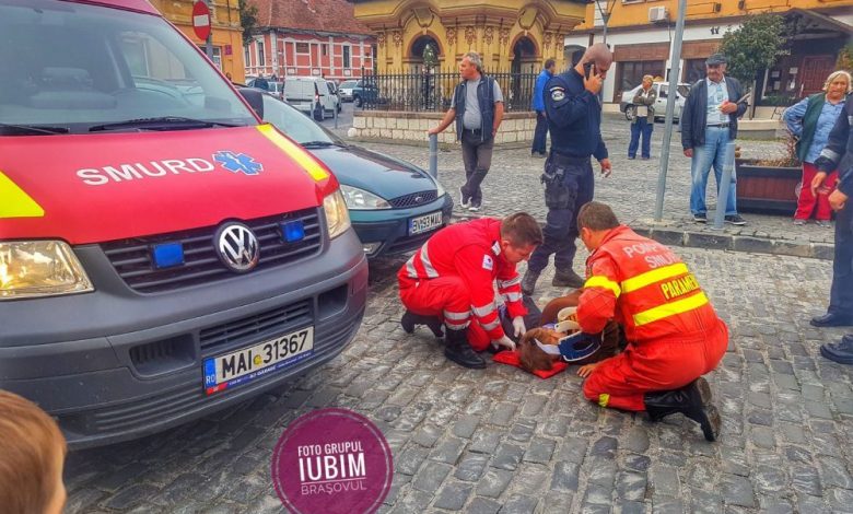 Update. BRAŞOV. În stare gravă, după accidentul din Piaţa Unirii 1 img-20170925-wa0001.jpg
