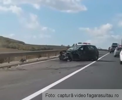 BRAȘOV. Șofer rănit într-un accident produs pe DN 1 1 accidentpedn1_2.jpg