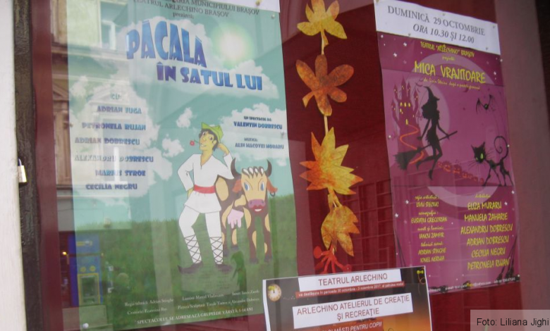 BRAȘOV. Spectacole de „sezon” la teatrele pentru copii 1 arlechino3.jpg