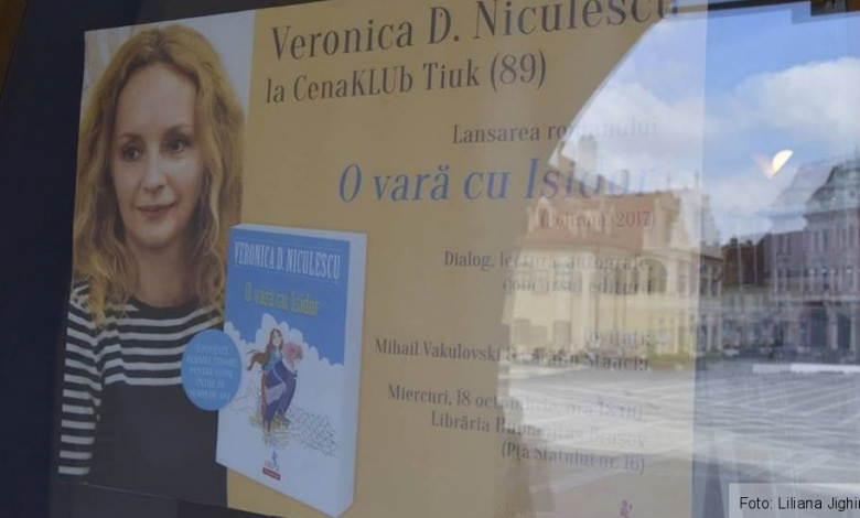 Veronica Niculescu aduce la BRAȘOV „O vară cu Isidor” 1 carte1_3.jpg