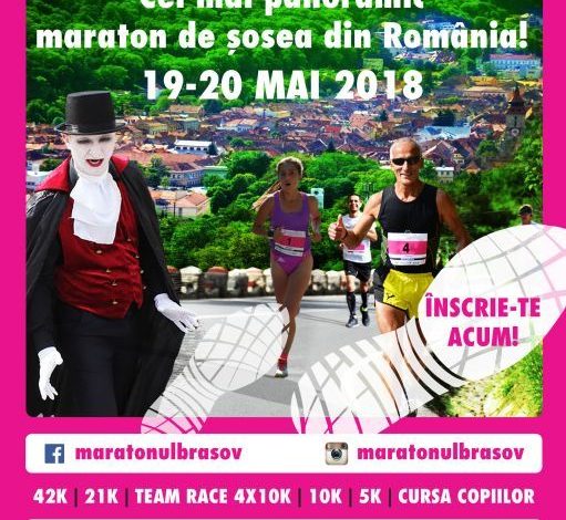 BRAȘOV. S-au deschis înscrierile la cea de-a patra ediţie a Maratonului Internaţional Braşov powered by Telekom Sport 1 maraton-18x282cm-online.jpg