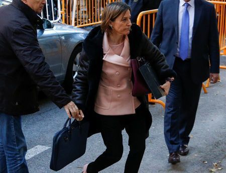 Președinta parlamentului catalan, eliberată pe cauțiune 1 carmeforcadell.jpg
