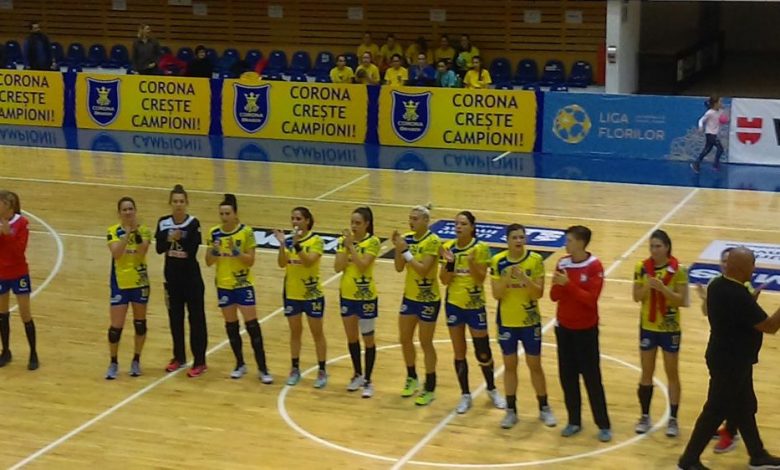 HANDBAL FEMININ, LIGA NAȚIONALĂ. Corona, victorie la 9 goluri cu AHCM Slobozia 1 imag0209.jpg