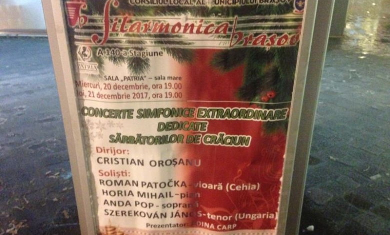 BRAŞOV. Concerte extraordinare de Crăciun la Sala „Patria” 1 img-2847.jpg