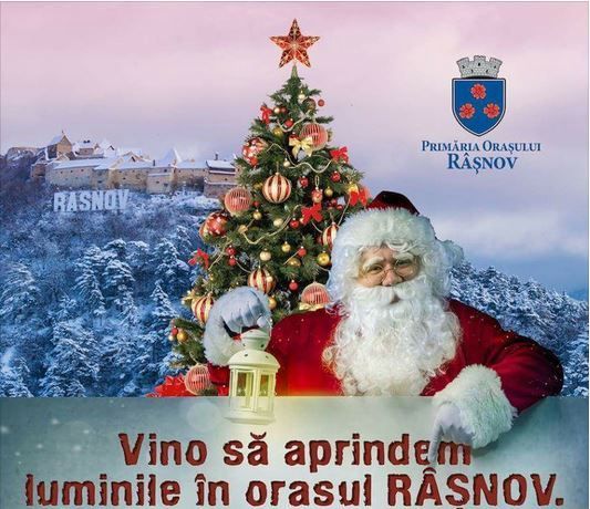 BRAȘOV. Se aprind luminile de sărbătoare la Râșnov 1 rasnovmosul.jpg