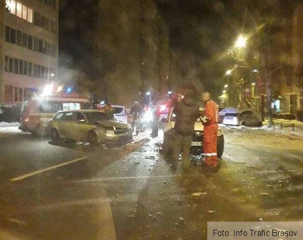 BRAȘOV. Accident cu o victimă, la intersecția străzilor Zorilor și Ciprian Porumbescu (FOTO) 1 accidentzorilor_2.jpg