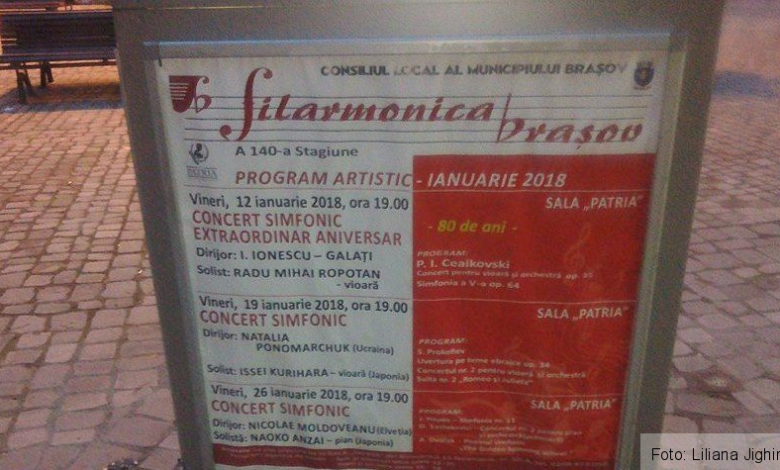 BRAȘOV. Filarmonica și-a mutat concertul săptămânal vinerea 1 filamonica.jpg