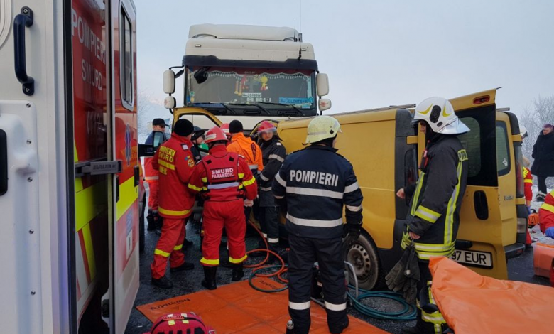 Update. BRAŞOV. O depăşire neregulamentară, cauza probabilă a accidentului de pe DN 1. Două victime transportate la spital 1 img-20180126-wa0001.jpg