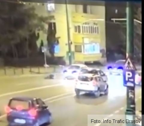 BRAȘOV. Un nou accident rutier cu părăsirea locului, pe Bulevardul Griviței?! (FOTO) 1 accident grivitei_247988.jpg
