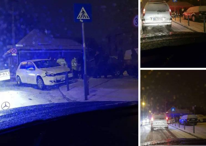 BRAŞOV. Neatenţia - cauza unui incident rutier produs în Bartolomeu (FOTO) 1 accidentmolnar.png