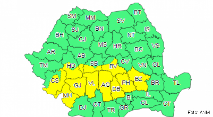 BRAȘOV. Se întorc ninsorile, de la noapte. ANM a emis două Coduri Galbene 1 anm 1_247612.png