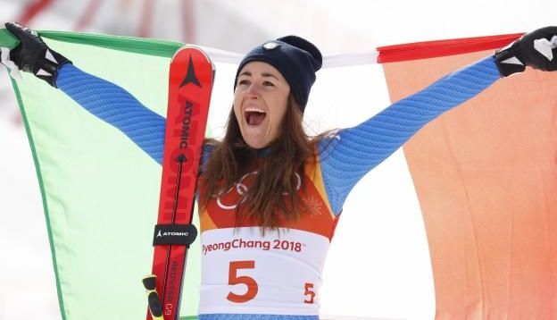 PYEONGCHANG 2018 - SCHI ALPIN. Italia, „aur” olimpic la coborâre!!! Sportiva din România, pe locul... 1 goggia.jpg