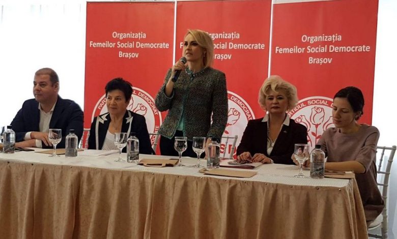 BRAȘOV. Femeile din PSD conducătoare de primării sau în funcții de stat s-au adunat la Sâmbăta de Sus. Nu a lipsit nici Gabriela Firea, primarul Capitalei 1 img-20180224-wa0001.jpg