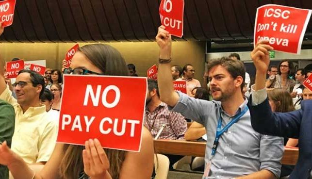 Grevă de două ore a salariaților ONU la Geneva 1 omu2.jpg
