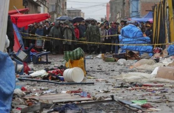 Cel puțin opt morți, după explozia unei butelii 1 oruro.jpg