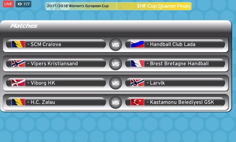 S-au stabilit sferturile Cupei EHF la handbal feminin 1 screenshot-1_39.jpg
