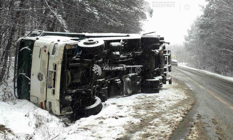 BRAȘOV. Atenție, șoferi! Trafic complet închis pe DN1A 1 tirdn1a.jpg