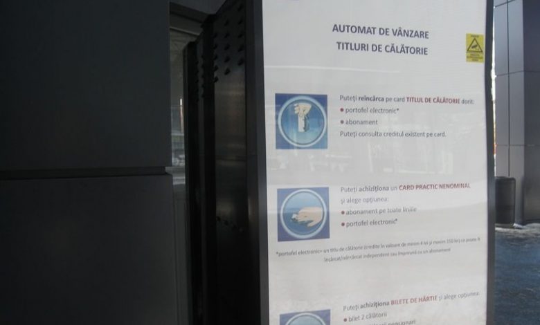 BRAȘOV. Carduri RATBV plătite cu carduri bancare 1 automatratbv.jpg