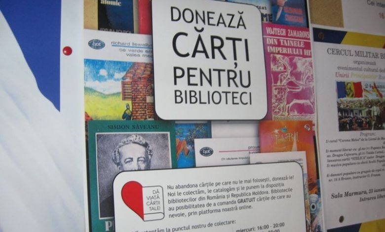 BRAȘOV. „Un pod din cărți peste Prut” 1 cartidonate.jpg