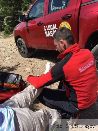 BRAȘOV. Femeie accidentată în timpul plimbării pe Tâmpa (FOTO) 1 accidentare_250956.jpg