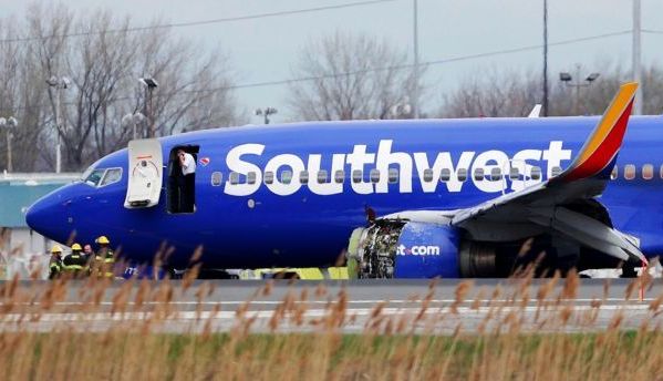 Incident aviatic soldat cu un mort și 7 răniți 1 southwest.jpg