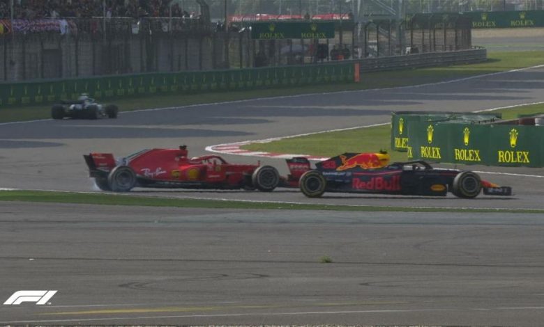 FORMULA 1. Cursă nebună în China. Învingător surpriză. Vettel, victima lui Verstappen, a fost marele pierzător 1 vettel_7.jpg