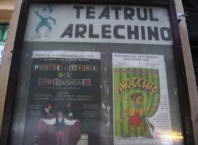 BRAȘOV. Pinocchio și Jack cu vrejul de fasole 1 afisearlechino.jpg