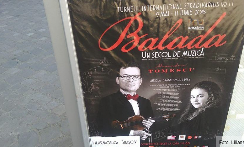 BRAȘOV. „Balada” lui Porumbescu, pe un Stradivarius special 1 baladafilarmonica1.jpg