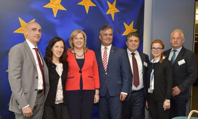 Aeroportul Internaţional Braşov-Ghimbav a fost discutat şi la Bruxelles 1 echipa-bruxelles.jpg