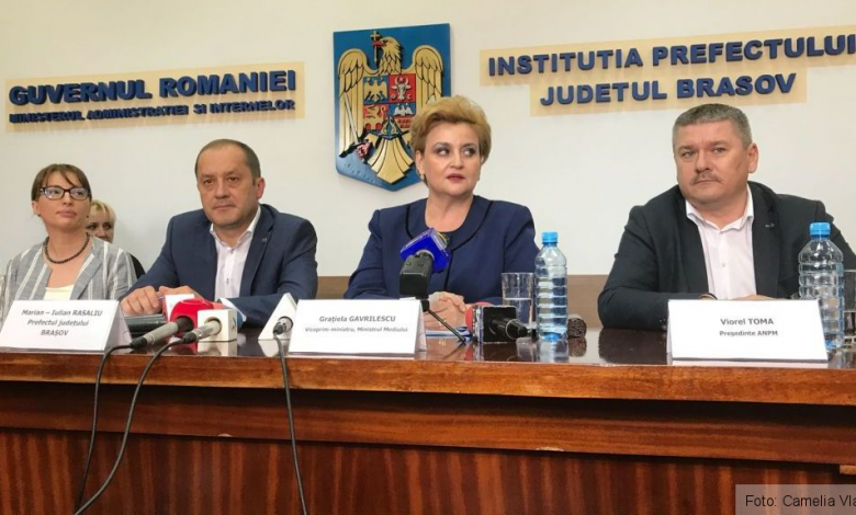 BRAŞOV. Ministrul Mediului Graţiela Gavrilescu a promis ajutor municipalităţii pentru închiderea depozitelor de deşeuri 1 mediu_3.jpg