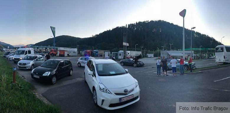 BRAȘOV. Accident cu victimă în zona Hotelului Ramada (FOTO) 1 accidentramada_4.jpg