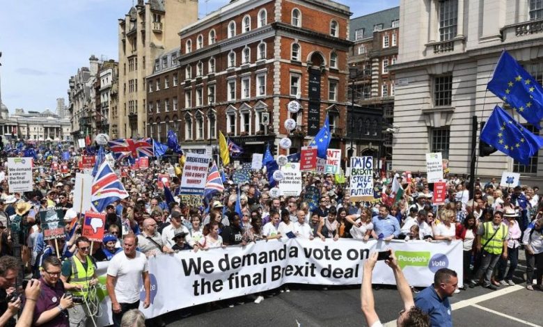 Zeci de mii de britanici au protestat la Londra 1 londra_21.jpg