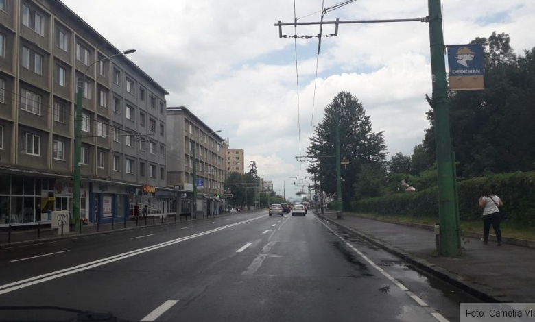 BRAȘOV. Sexagenar depistat în traficul de pe str. 13 Decembrie cu permisul anulat 1 str-13decembrie.jpg