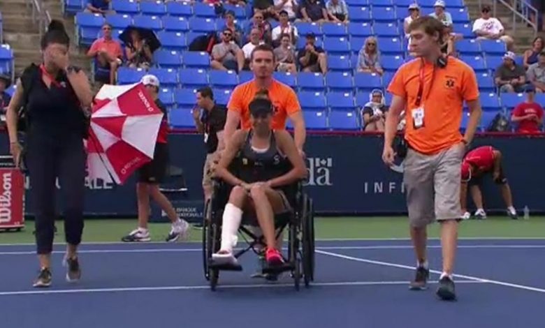 Mihaela Buzărnescu, prima reacție după accidentarea de la Montreal: „Terenul era umed și am alunecat. Nu știu dacă voi putea juca la US Open” 1 buzarnescu_19.jpg