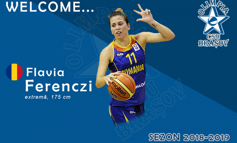 BRAȘOV. Flavia Ferenczi va juca la Olimpia CSU 1 flaviaferenczi.png