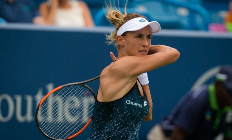 WTA Cincinnati. Karolina Pliskova și Garbine Muguruza, eliminate 1 tsurenko.jpg