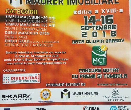 BRAȘOV. Manager Cup, la ediția a 18-a 1 20180919-112922.jpg