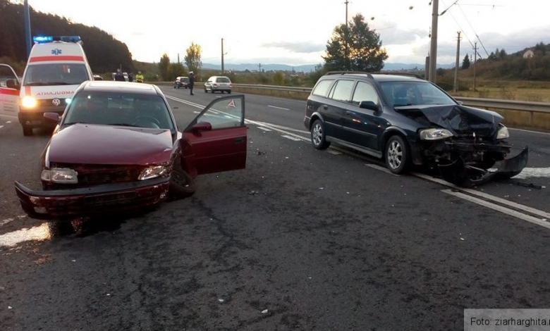 Accident cu cinci victime, pe DN 12, în Harghita 1 accidentharghita.jpg